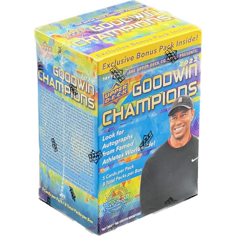 2022 Upper Deck Goodwin Champions 8-Pack Blaster Box, 2 of 3