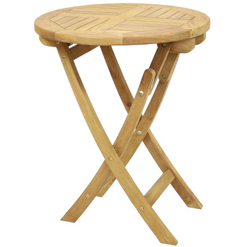 Small round folding online dining table