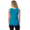 Rekucci Women's Soft Jersey Knit Sleeveless Tank Top – Casual & Versatile Everyday Wear - 3 of 3