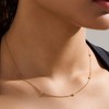 EVRY JEWELS WATERPROOF Gold or Silver Plated Livia Necklace - 2 of 4
