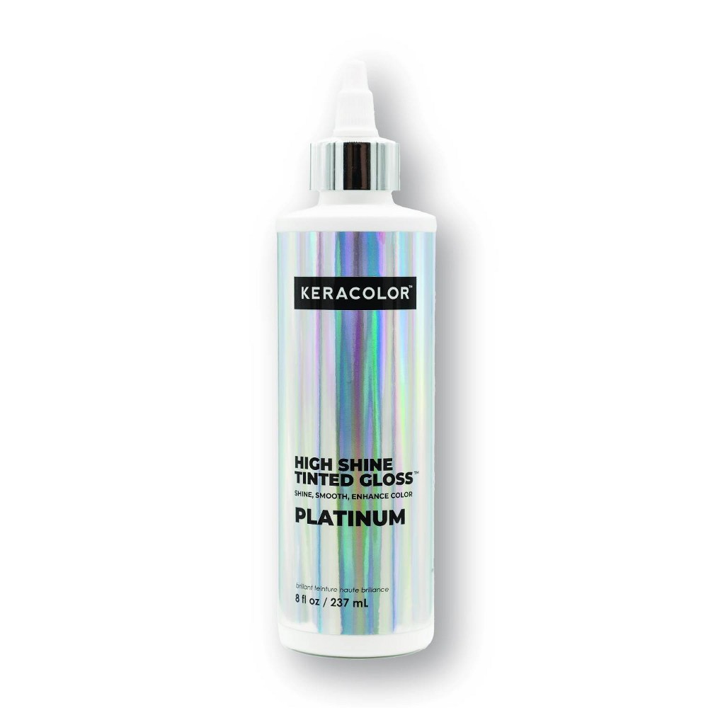 Keracolor High Shine Tinted Gloss Platinum - 8 fl oz