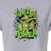 Women's - Teenage Mutant Ninja Turtles - Turtle Power New Cropped Graphic T-Shirt - 2 of 4