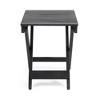 Foldable Acacia Wood Side Table, Suitable for Indoor Outdoor use, 15"D x 22.75"W x 18.25"H - 3 of 4