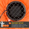 7.5ft Halloween Inflatables Pumpkin Ghost Family, Blow Up Halloween Decorations Outdoor LED Yard Display, Waterproof - 4 of 4