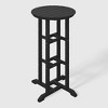 WestinTrends Malibu 42" All Weather HDPE Outdoor Patio Bar Height Bistro Table - Round - 4 of 4