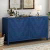 YOOCOZZ American Style Sideboard with Honeycomb Pattern Doors and Ample Storage Cabinets - 3 of 4
