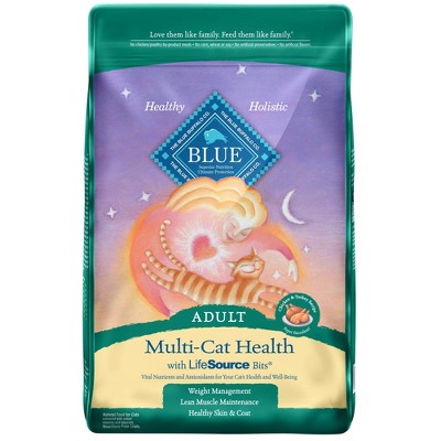 Blue Buffalo Multi Cat Health with Chicken & Turkey Adult Premium Dry Cat Food - 15lbs