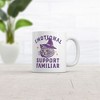 Crazy Dog T-Shirts Emotional Support Familiar Mug Funny Sarcastic Halloween Graphic Coffee Cup-11oz - 2 of 4
