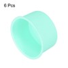 Unique Bargains Round Cake Pans Silicone Cake Mould for Cupcakes Bread 6 Pcs - 3 of 4