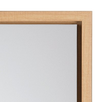 Natural Framed Seagull Canvas Print, 26.69" x 21.63"