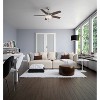 Hunter Fan 52" Newsome Ceiling Fan with LED Light Kit and Pull Chain Brushed Nickel - 3 of 4