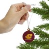 Central Michigan University Logo Mini Small Tiny Wood Christmas Tree Holiday Ornament - 2 of 4