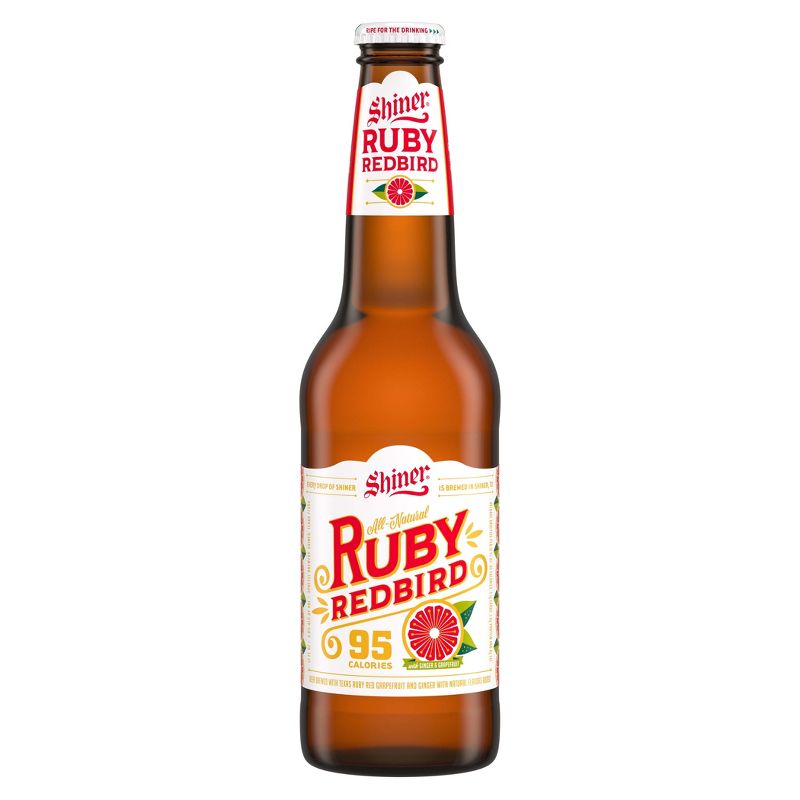 Shiner Ruby Redbird Grapefruit Beer - 12pk/12 fl oz Bottles, 3 of 8
