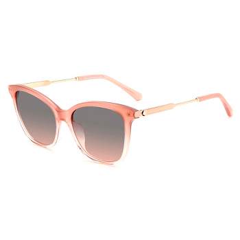 Kate Spade Kiya/s 733 Womens Cat-eye Sunglasses Crystal Peach 53mm 