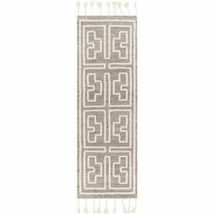 Hauteloom Azra Tasseled Jute&Wool Rug - 1 of 4