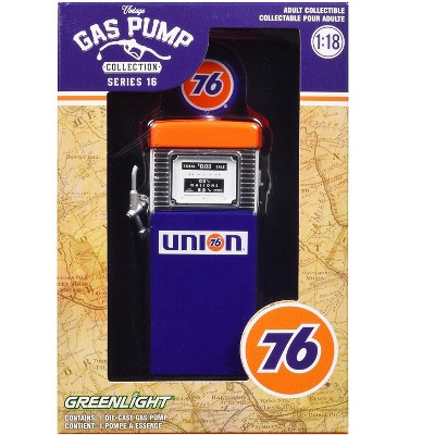 1951 Wayne 505 Gas Pump "Union 76" Blue and Orange "Vintage Gas Pumps" Series 16 1/18 Diecast Replica by Greenlight