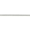 Black Bow Jewelry 2mm Sterling Silver, Solid Curb Chain Necklace - 3 of 4