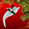 De Carlini Italian Ornaments 4.0 Inch Dolphin With Santa Hat Christmas Tree Ornament , Christmas Italian  Ornament (1PC) - 2 of 4