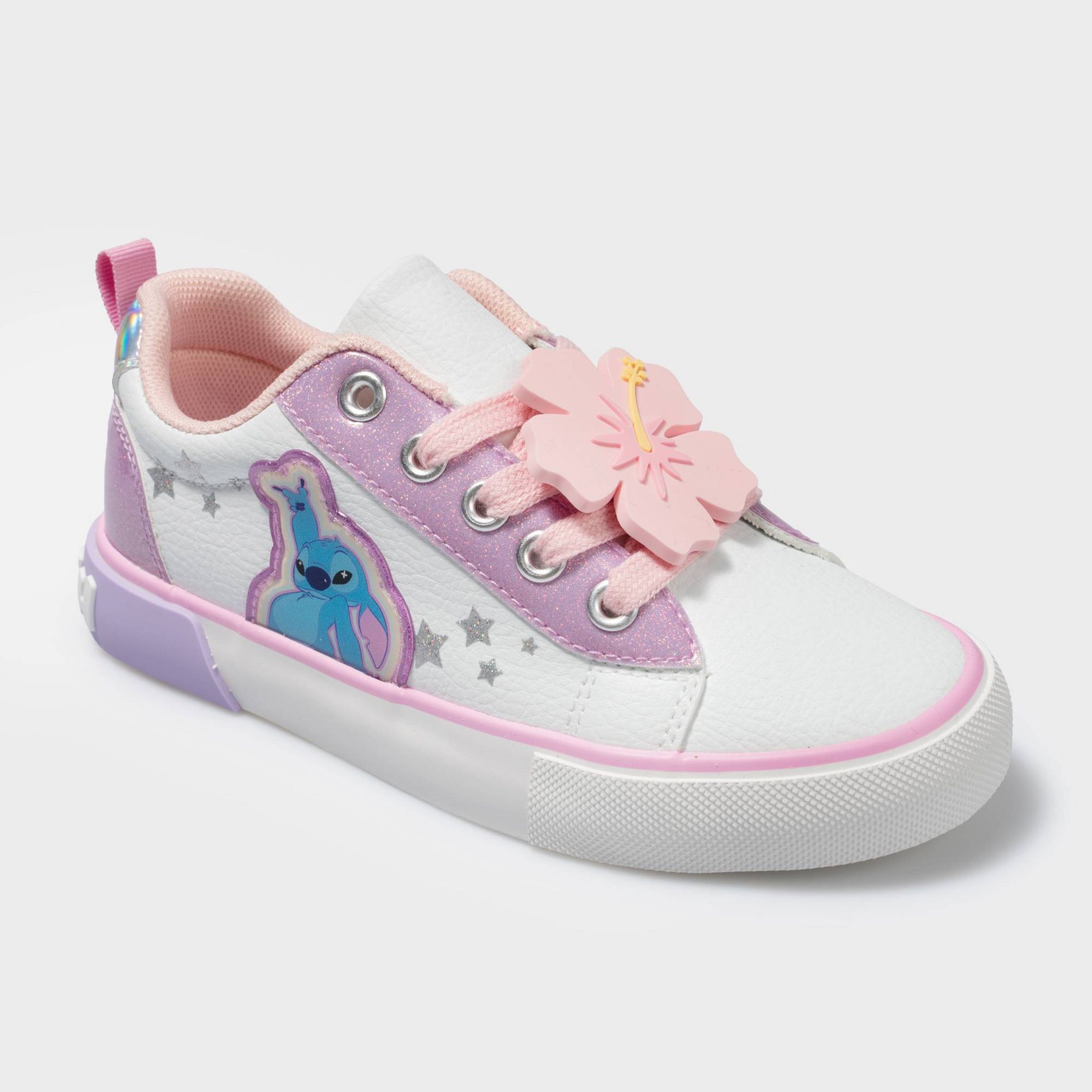 Kids' Lilo & Stitch Angel Court Sneakers - White 13