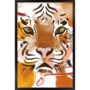Trends International Year Of The Tiger Framed Wall Poster Prints - 1 of 4