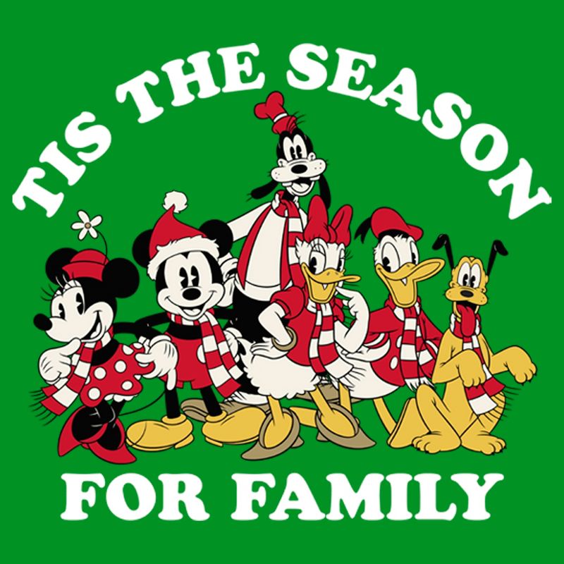 Boy's Mickey & Friends Season For Family T-Shirt, 2 of 5