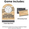 Big Dot of Happiness Bump, Set, Spike - Volleyball - How Many Candies Baby Shower or Birthday Party Game - 1 Stand and 40 Cards - Candy Guessing Game - 3 of 4