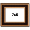 PosterPalooza | Photo Size Weathered Gold Picture Frame - UV Acrylic, Foam Board Backing, Hanging Hardware - 2 of 4