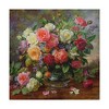 Trademark Fine Art -Albert Williams 'Roses - The Perfection of Summer' Canvas Art - 2 of 3