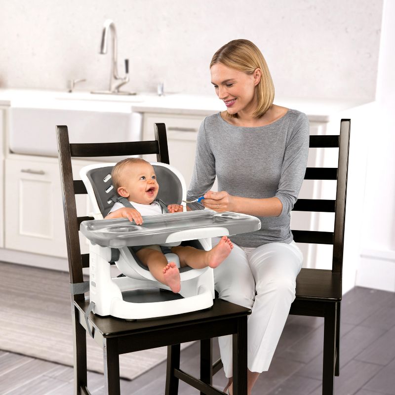 Ingenuity SmartClean ChairMate Toddler Booster Seat- Slate, 5 of 9