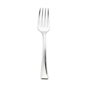 Smarty Had A Party Metallic Silver Mini Plastic Tasting Forks - 960 pcs - 1 of 4