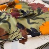 Anna-Kaci Women's Floral Print Cotton Linen Feel Square Scarf 26.5×26.5 Inches - 4 of 4