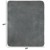 Pet Adobe 50x60in Waterproof Dog Blanket, Charcoal - 4 of 4