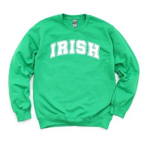 Simply Sage Market Women's Graphic Sweatshirt Irish Varsity St. Patrick's Day - 1 of 3