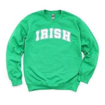 Simply Sage Market Women's Graphic Sweatshirt Irish Varsity St. Patrick's Day