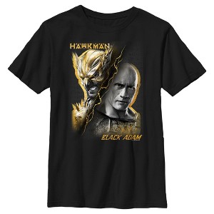 Boy's Black Adam Man VS Myth T-Shirt - 1 of 4
