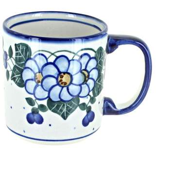 Blue Rose Polish Pottery WR Unikat Mug