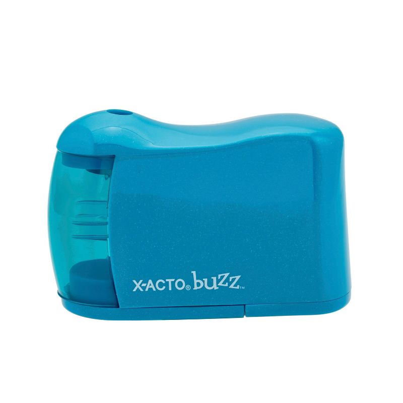 X-ACTO Buzz Battery Powered Pencil Sharpener Blue, 2 of 10