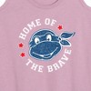 Women's - Teenage Mutant Ninja Turtles - Born Raised USA Graphic Racerback Tank - 2 of 4