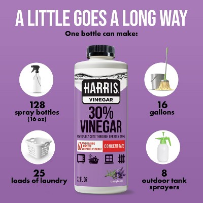 HARRIS 30% Vinegar All-Purpose Cleaners - Lavender - 32 fl oz