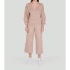 Women's Culotte Sweater Pant - Dex - 3 of 4