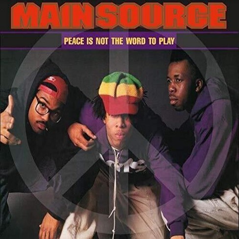 Main Source - Peace Is Not The Word To Play (Remix) / Peace Is N (vinyl 7  inch single)