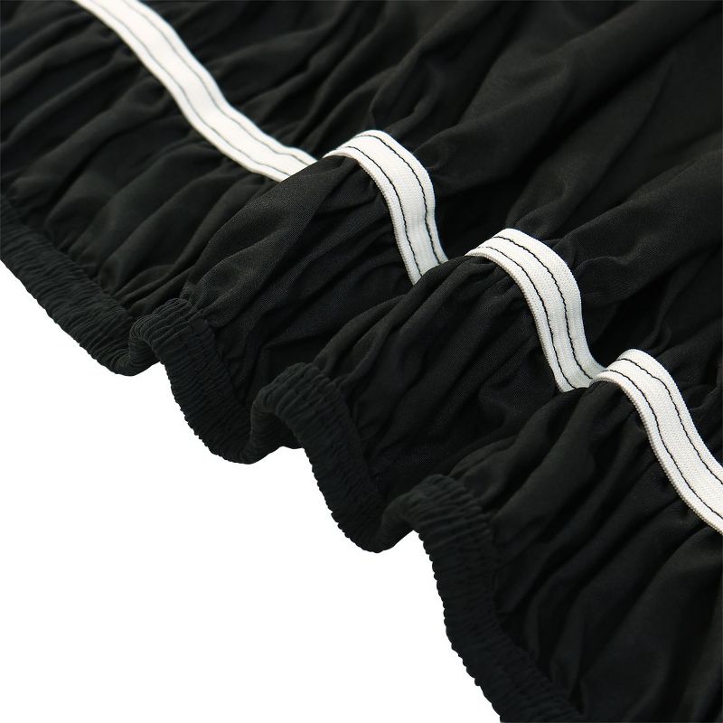 Wrap Around Polyester Dust Ruffle Bed Skirts - PiccoCasa, 4 of 9