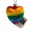 NOBLE GEMS 3.25 In Love Is Love Noble Gems Hand Crafted Tree Ornaments - 3 of 3