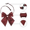 INSPIRE CHIC Women's Polka Dots Adjustable Pre-Tied Bowknot Bow Tie - 4 of 4