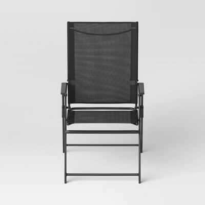 Sling Folding Chair - Black - Room Essentials&#8482;