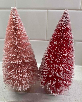 Bottle Brush Christmas Tree in Glass – To The Nines Manitowish Waters