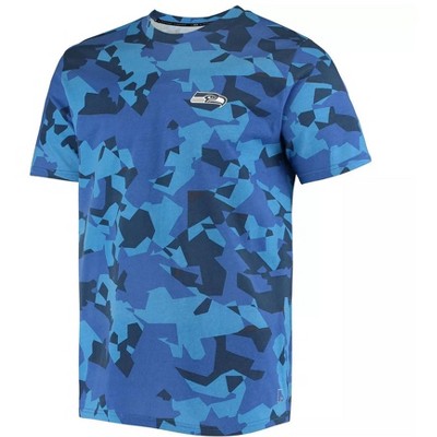 G-III Sports Mens Seattle Seahawks Graphic T-Shirt, Blue, Small