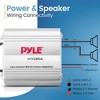 2-Channel Waterproof Marine Amplifier for Boating with High Power Output, Compact Design, + Easy Installation - 3 of 4