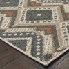 Oriental Weavers Latitude 002X3 Grey/ Orange Indoor/Outdoor Area Rug - 7'10" x 10' - 2 of 4