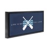 Stupell Industries Better At Lake with Crossed Oars, 31" x 14" - 3 of 4